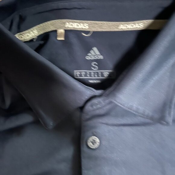 ADIDAS Ultimate Polo 2.0 Navy Blue Men's Size Small - Picture 3 of 7